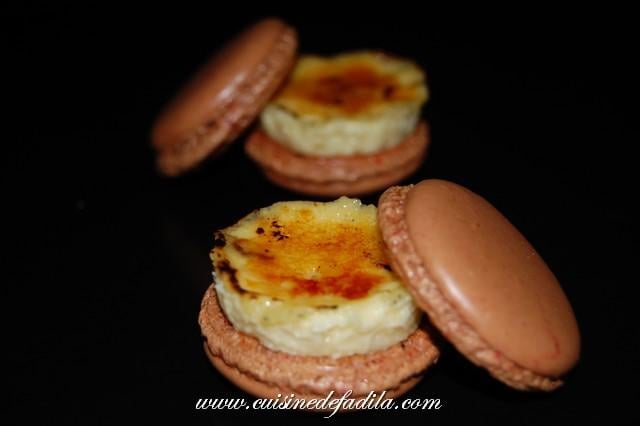 Macarons à la crème brûlée