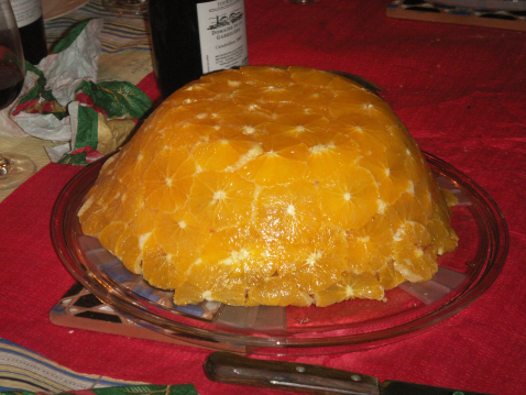 Bombe de Noël à l'orange