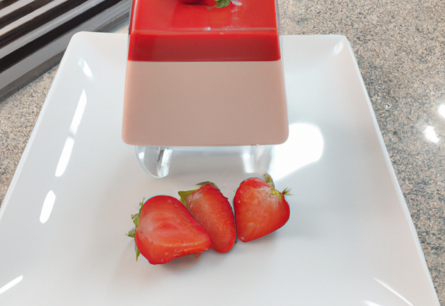 Bavarois fraise spéculoos