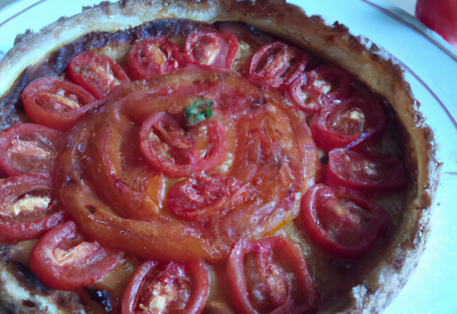 Tarte à la tomate auvergnate