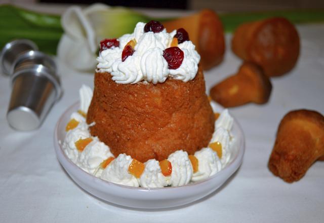 Baba au rhum traditionnel