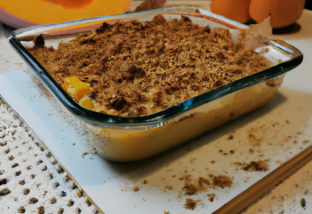 Crumble de potimaron