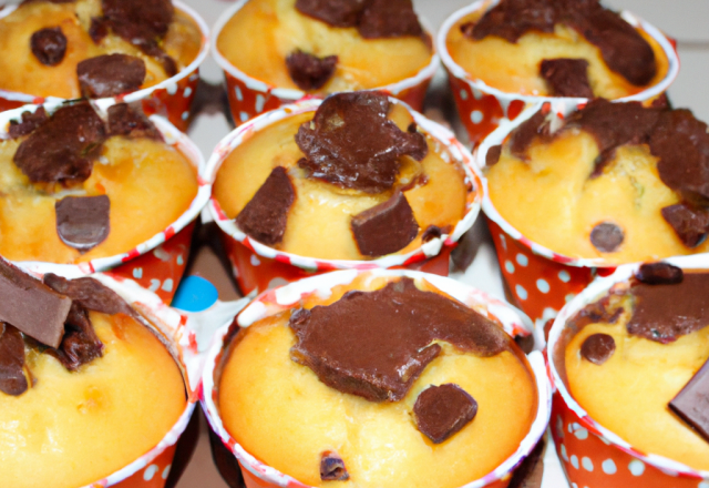 Recette Muffins au Kinder