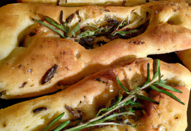 Fougasse au romarin