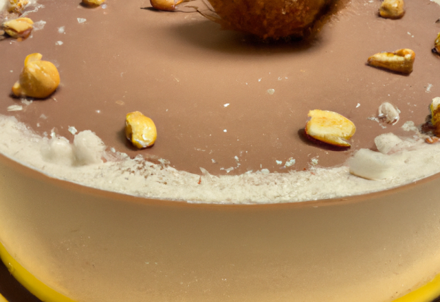 Entremet à la noix de coco