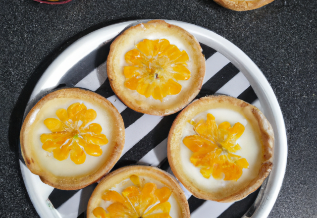 Tartelettes aux citrons confits