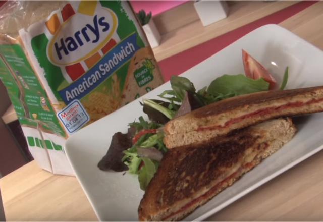 Croque-monsieur chorizo et comté au pain de mie Harrys