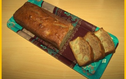 Cake aux poires et crème de marrons