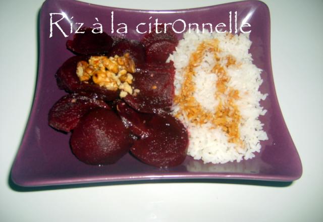 Riz à la citronnelle