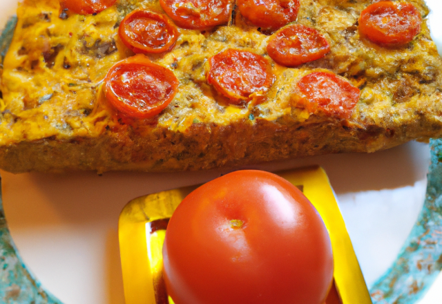 Cake tomates séchées- fèta