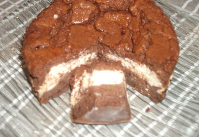 Gateau mousse choco/coco