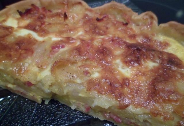 Tarte salée à l'abondance