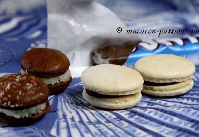 Macaron façon Bounty, version 1