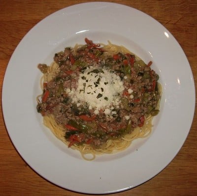 Spaghetti in bianco