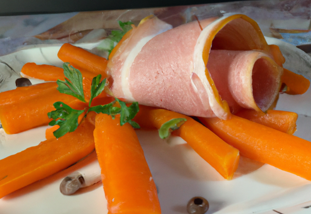 Jambon aux carottes