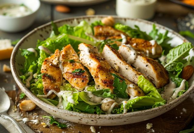 Les 10 meilleures recettes de salades avec du poulet !