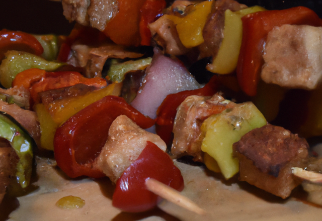 Brochettes fraicheur