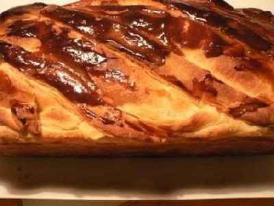 Tourte de lieu jaune et petits légumes primeurs