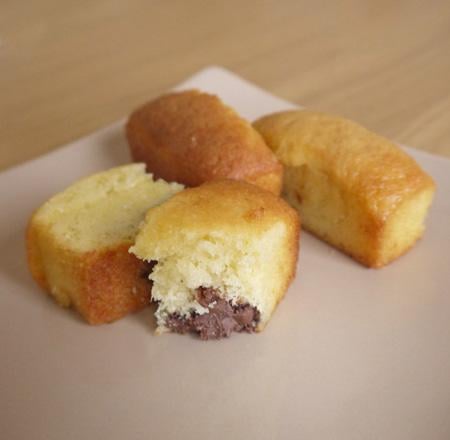 Petits cakes au nutella