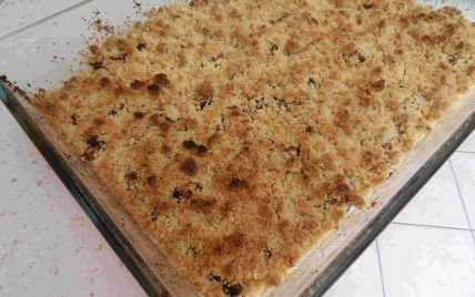 Crumble aux pommes de grand-mère