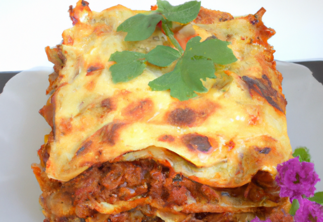 Lasagnes à la viande hachée