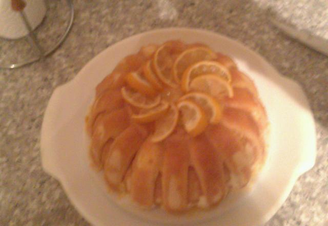 Charlotte au citron et au fromage blanc