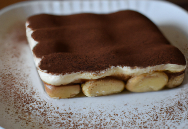 Le vrai tiramisu à l'italienne