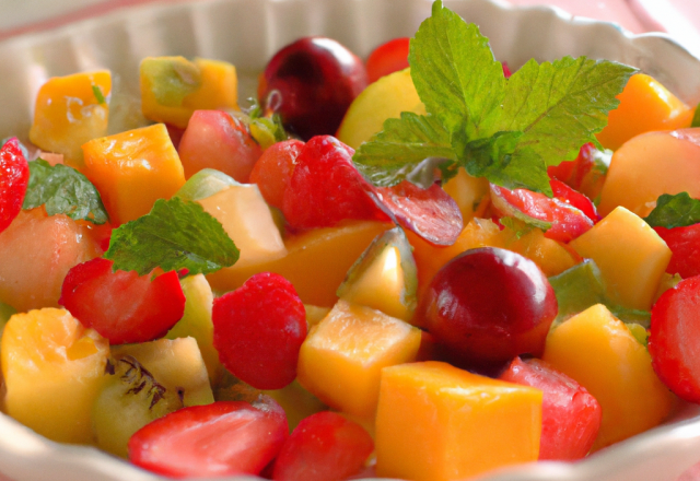 Salade de fruits d'automne