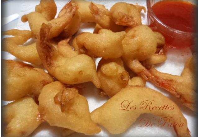 Beignets de crevettes faciles