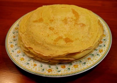 Crêpes faciles au Rhum