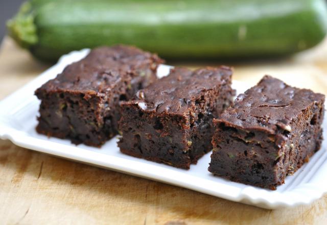 Gâteau chocolat courgette