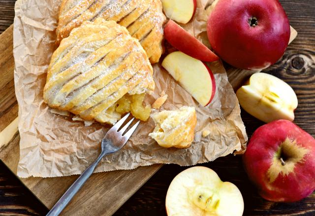 “La viennoiserie que je donnerai à ma fille pour le goûter” : Nina Métayer vous montre comment faire un délicieux chausson aux pommes