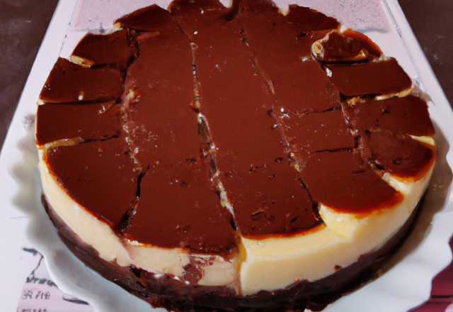 Cheesecake au chocolat économique