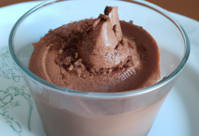 Mousse au chocolat légère maison