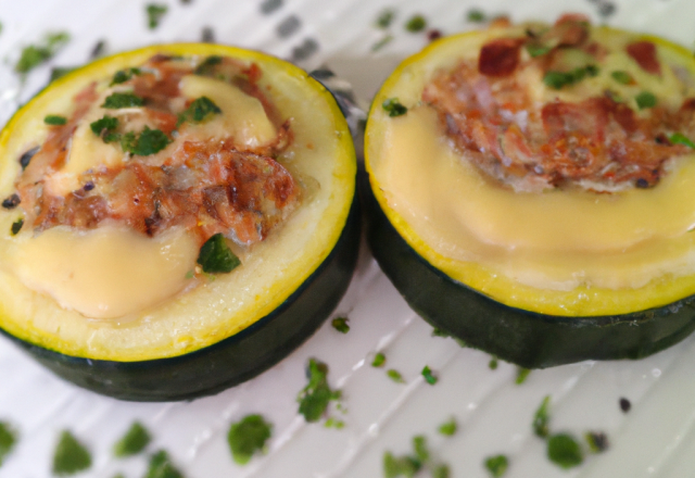 Courgettes farcies classiques