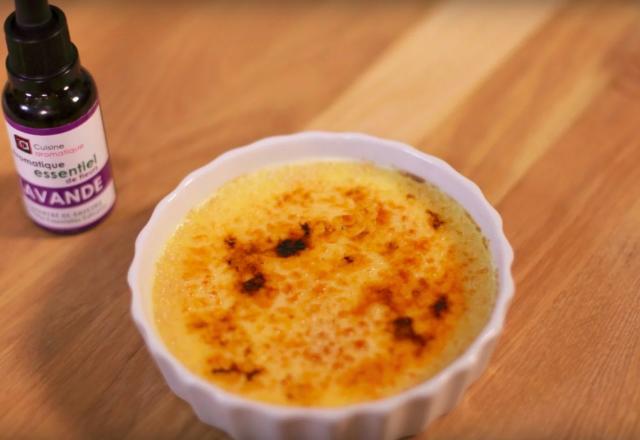 Crème brûlée à la lavande