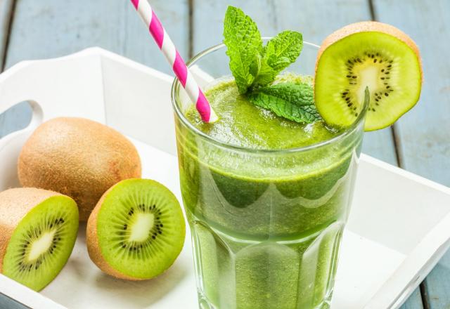 Smoothie orange kiwi