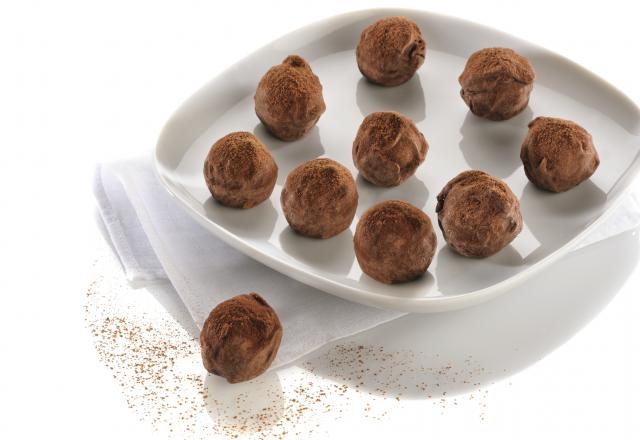 Boules de Noël au caramel