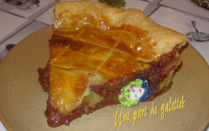 Galette des rois poires-chocolat