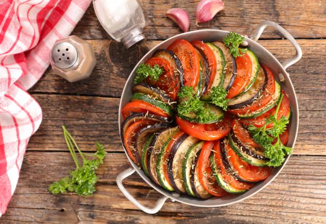 Ce chef livre ses secrets pour bien réussir un tian de légumes bien cuit et savoureux !