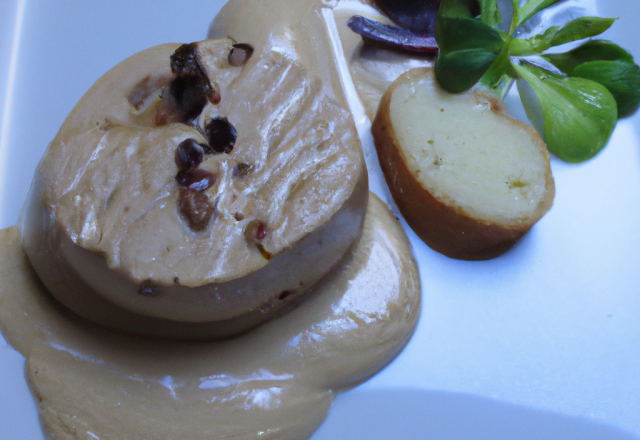 Foie de veau au roquefort papillon