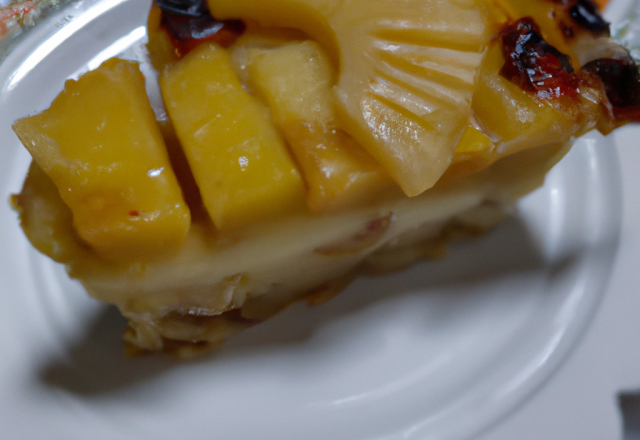 Tourte à l'ananas