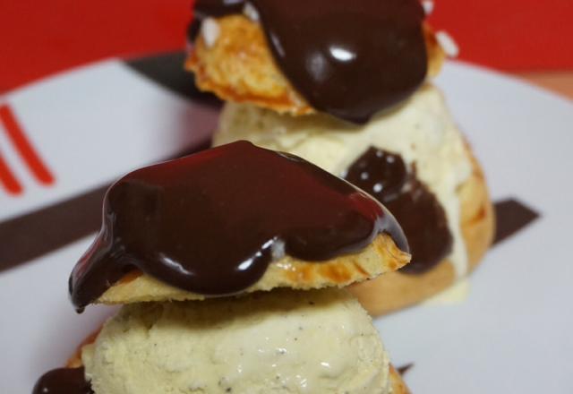 Chouquettes façon profiteroles