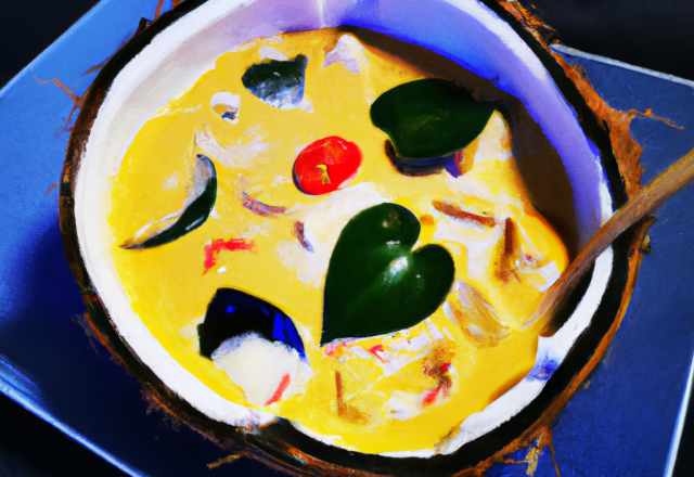 Curry thaï au lait de coco