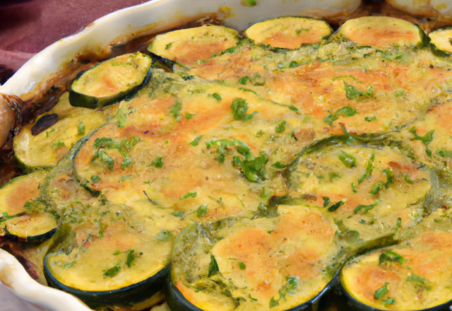 Gratin de courgettes de grand-mère