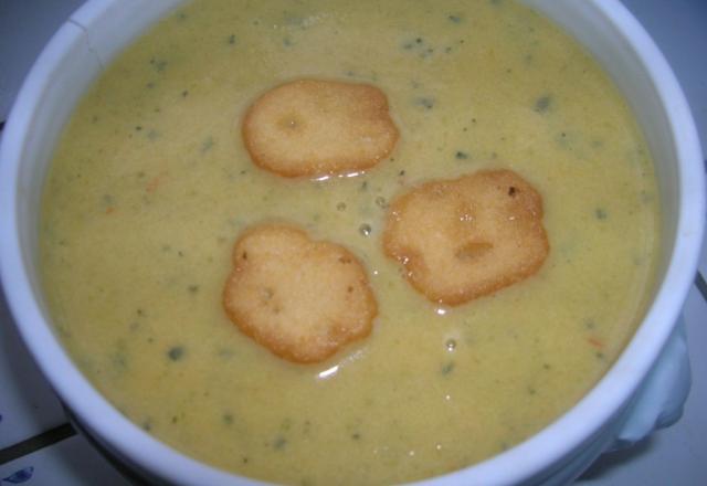 Velouté aux légumes du soleil