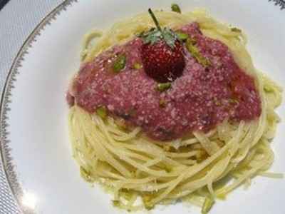 Pesto de fraises