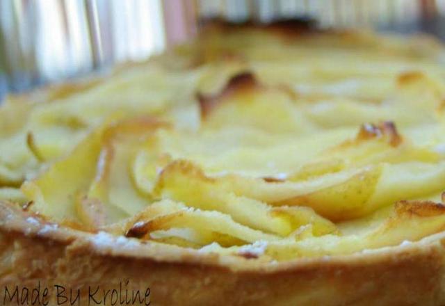 Tarte aux pommes minceur