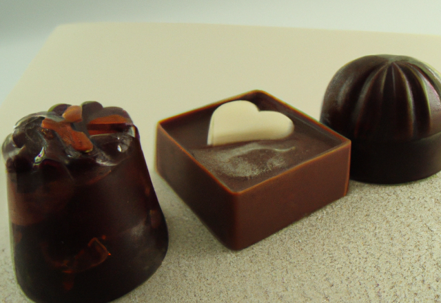 Trio de chocolats