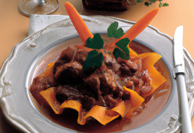 Lapin à la bolognaise